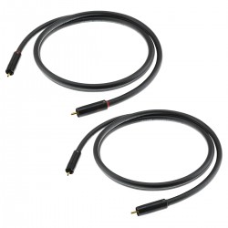 AUDIOPHONICS STEALTH Interconnect Cable Stereo RCA-RCA OFC Copper ELECAUDIO 0.75m (Pair)