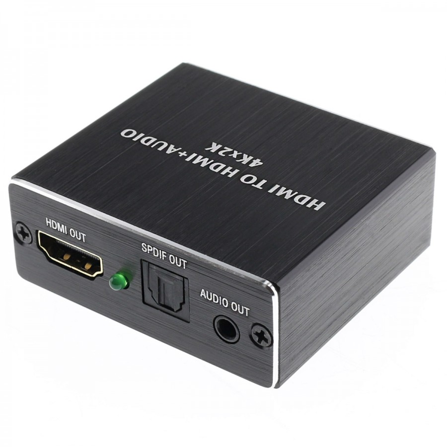 Extracteur HDMI vers HDMI Optique / Jack 3.5mm 4K 3D CEC - Audiophonics