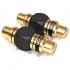 Viablue RCA XS Female-Female RCA Adapter (pair)