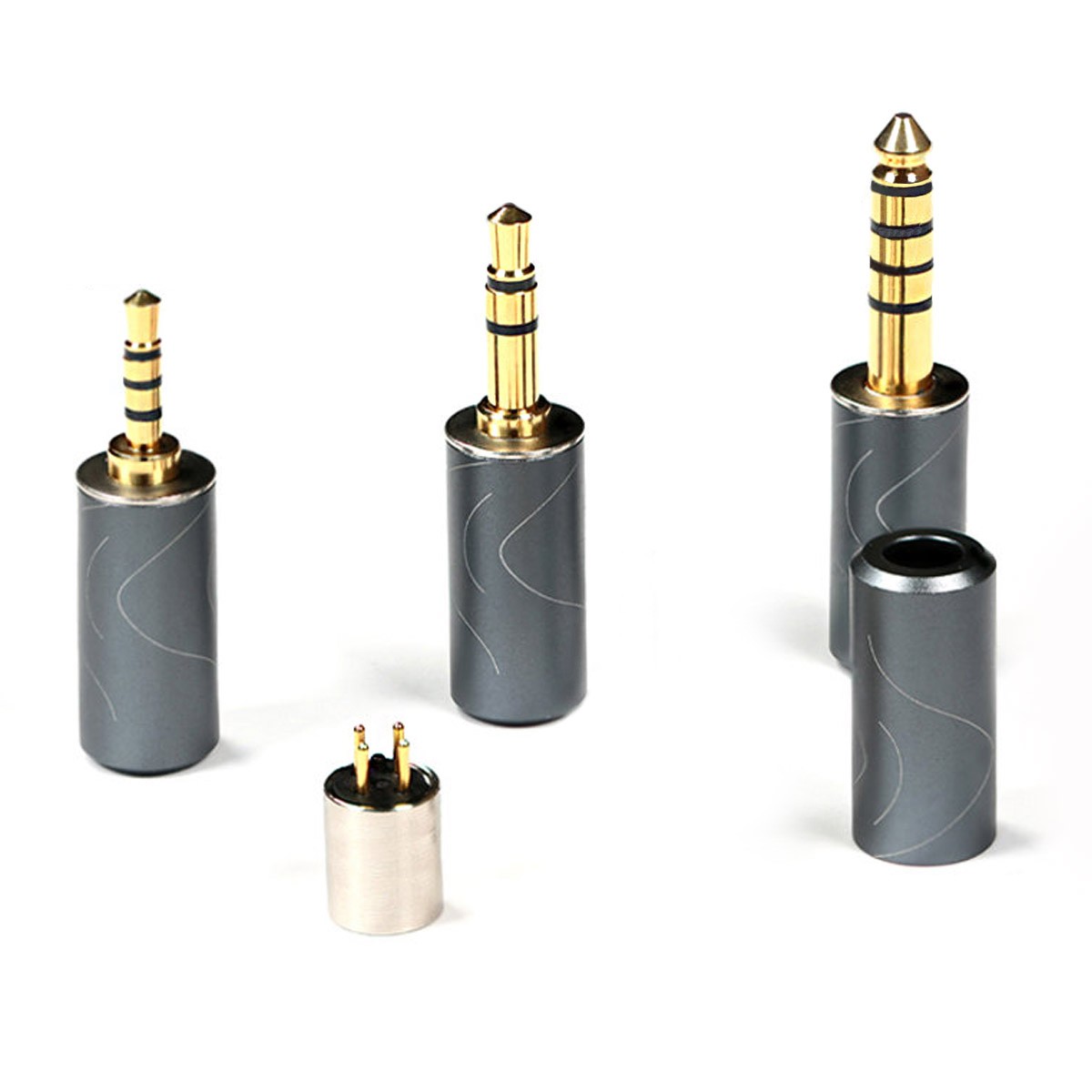 OEAUDIO MULTI-PLUG Set de Connecteurs Jack 2.5mm / 3.5mm / 4.4mm Interchangeables