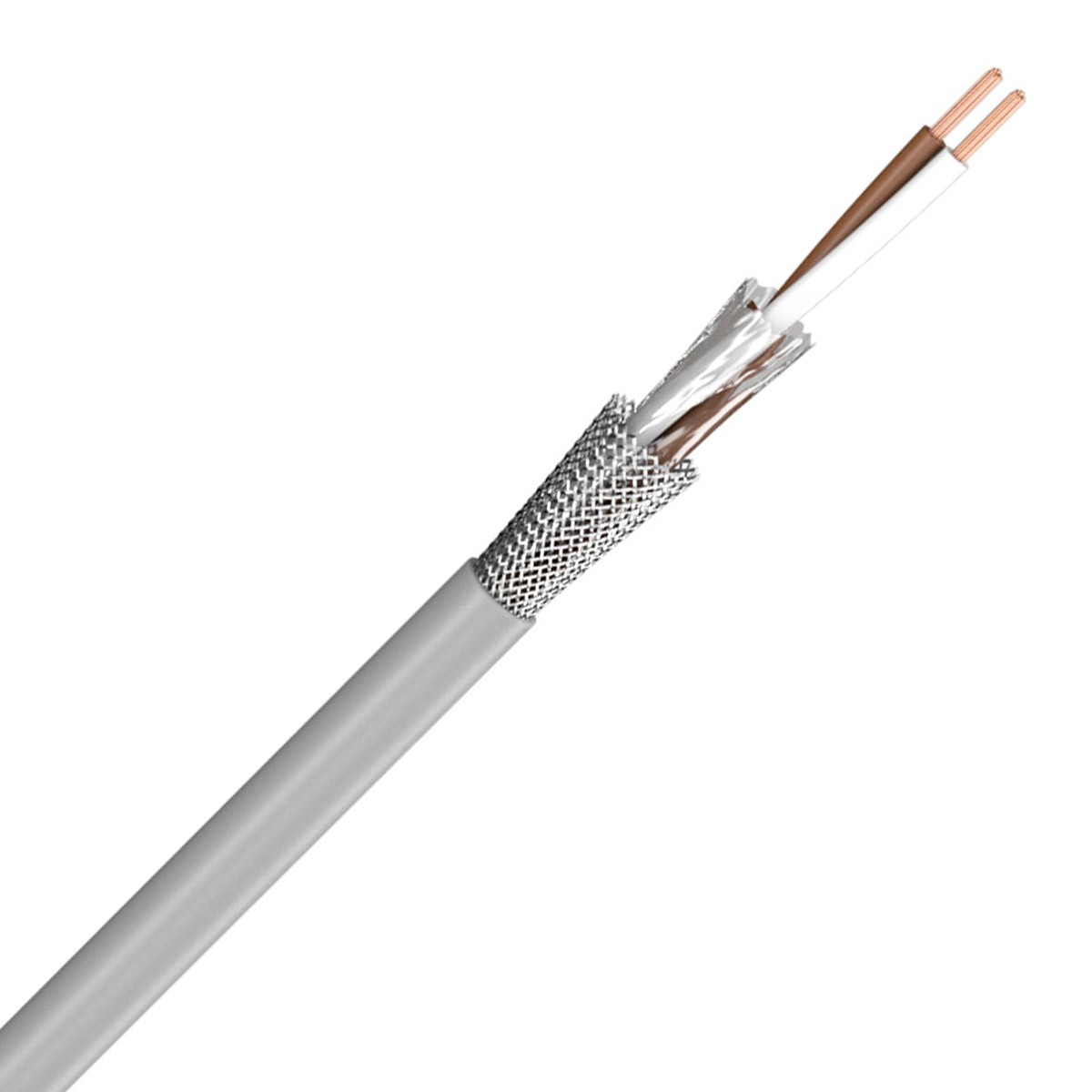SOMMERCABLE CONTROL FLEX Câble multiconducteur 2x0.25mm² Ø4.2mm