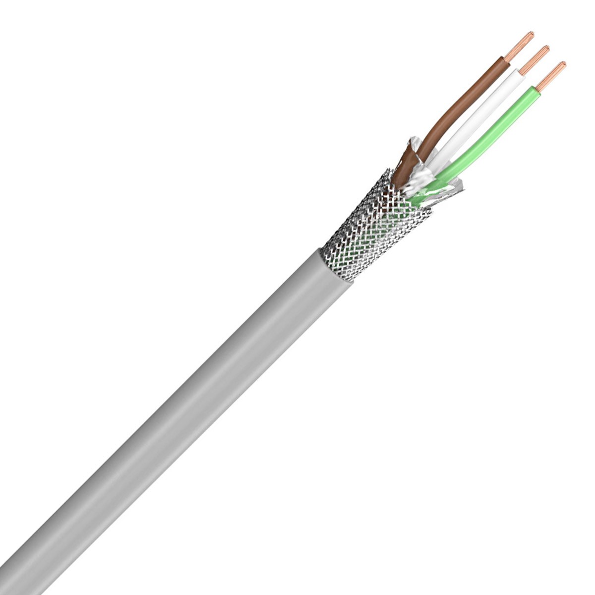 SOMMERCABLE CONTROL FLEX Câble multiconducteur 3x0.25mm² Ø4.4mm