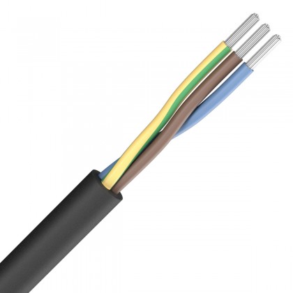 SOMMERCABLE SILCOFLEX Câble Secteur Silicone 3x1.5mm² Ø 15mm