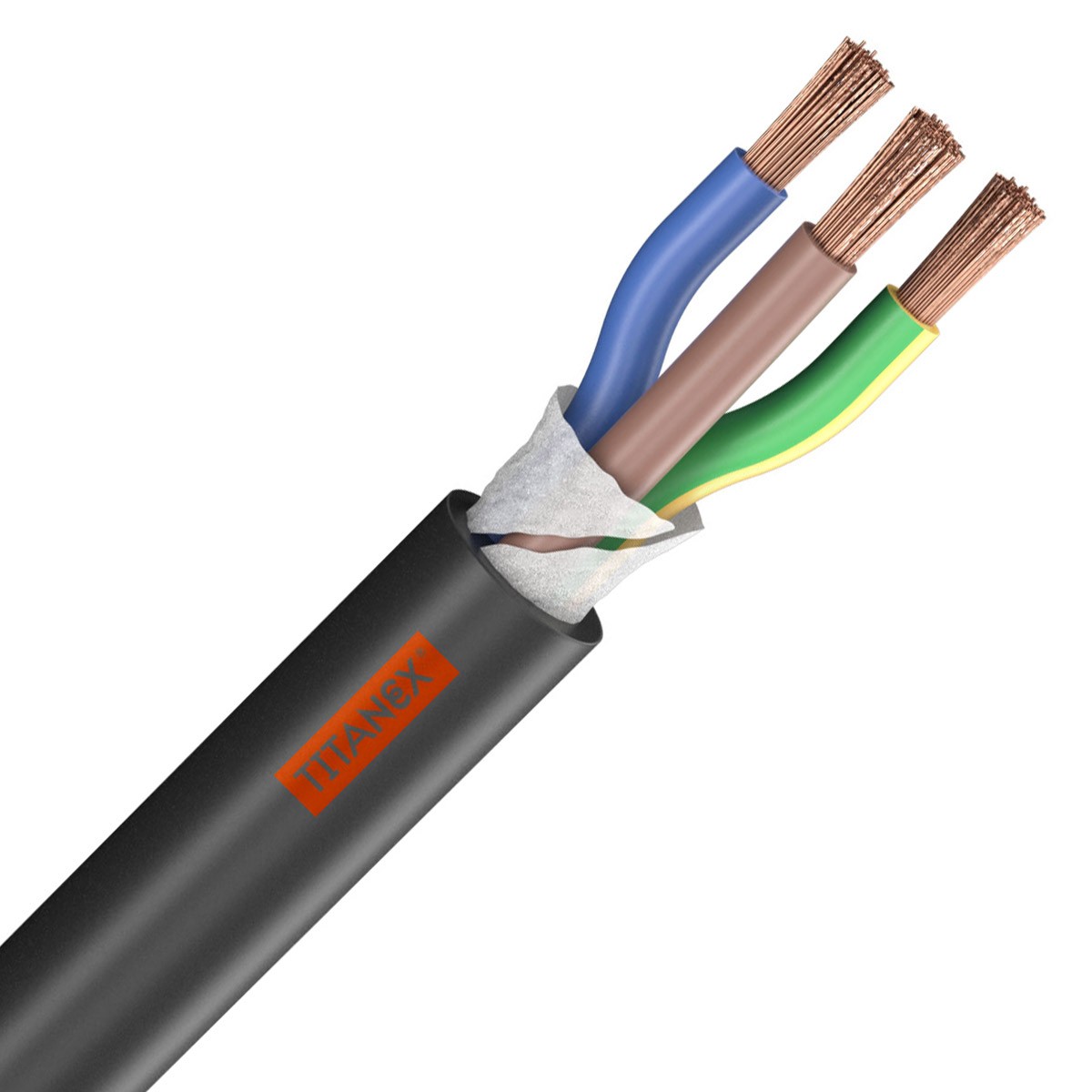 SOMMERCABLE TITANEX 3G2.5 Câble secteur HAR 3x2.5mm² Ø10.5mm