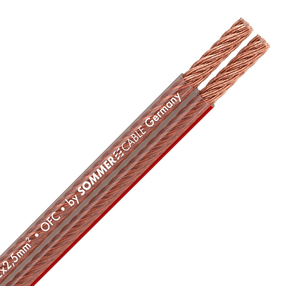 SOMMERCABLE TWINCORD Speaker cable OFC Copper 2x2.5mm²