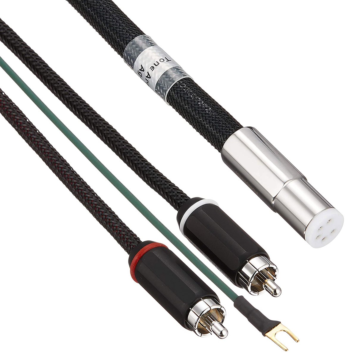 FURUTECH AG-12 Phono Cable 5 Poles DIN - 2x RCA Silver Plated Copper 1.2m