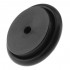 Spikes M3 Aluminum Rubber Ø31x21mm Black (Unit)