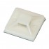 Adhesive Cable Tie 20x20mm White (Set x50)