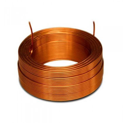 JANTZEN AUDIO 000-1896 AIR CORE WIRE COIL Copper coil 4N 15AWG 0.56mH 49x30mm
