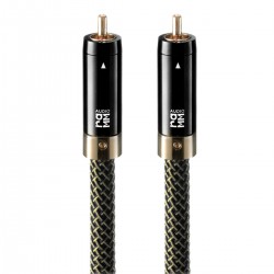 RAMM AUDIO ELITE8 RCA Cables OCC Copper Cryo Gold Plated 0.5m (Pair)