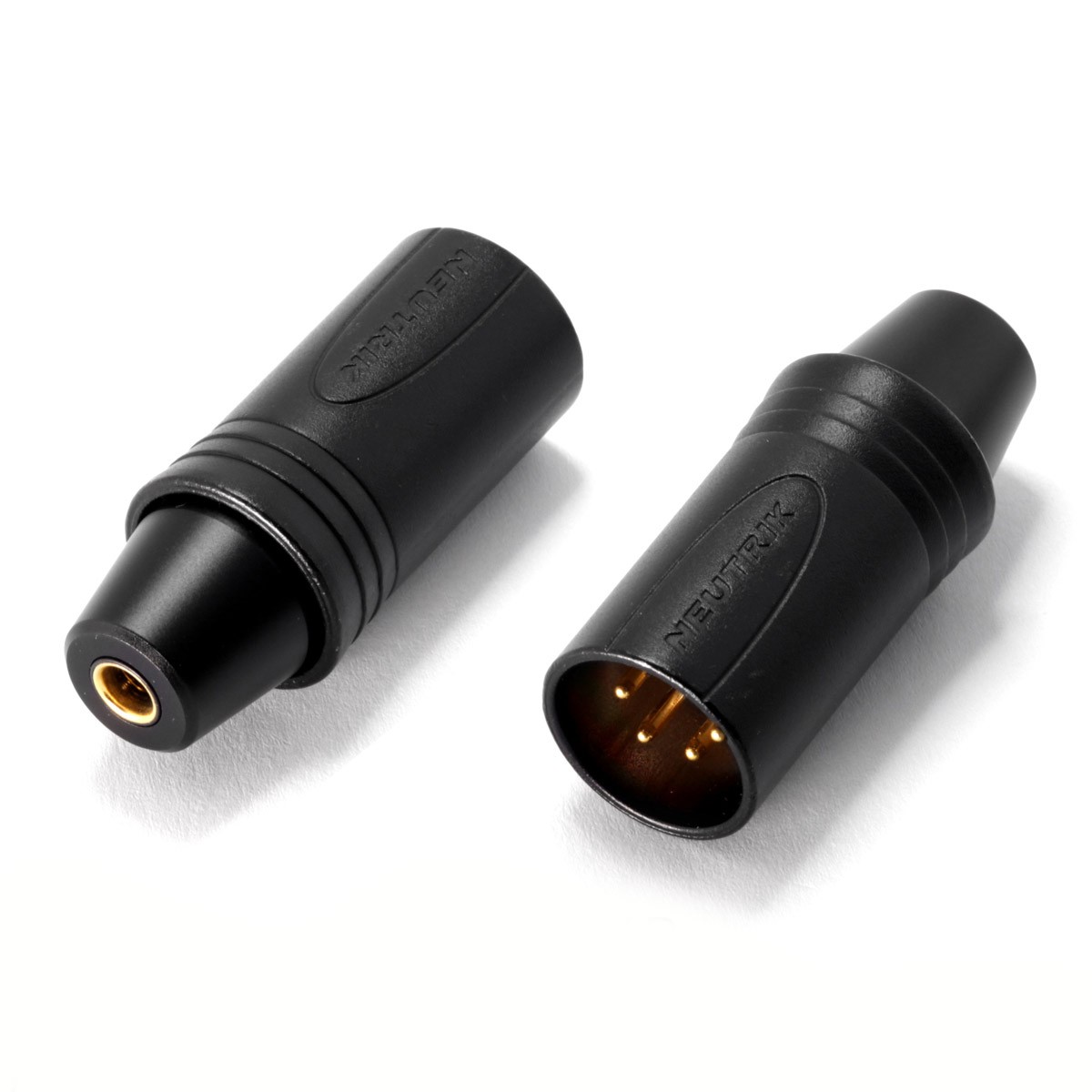 DD XLR44B Male 4 Pins XLR to Female Jack 4.4mm Balanced Adapter Gold Plated