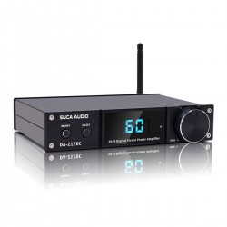 SUCA AUDIO DA-2120C Amplificateur FDA Class D TAS5352A 2x90W 4 Ohm Bluetooth 5.0 Noir