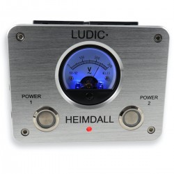 LUDIC HEIMDALL Filtered Power Distributor 8 Sockets Aluminum Silver