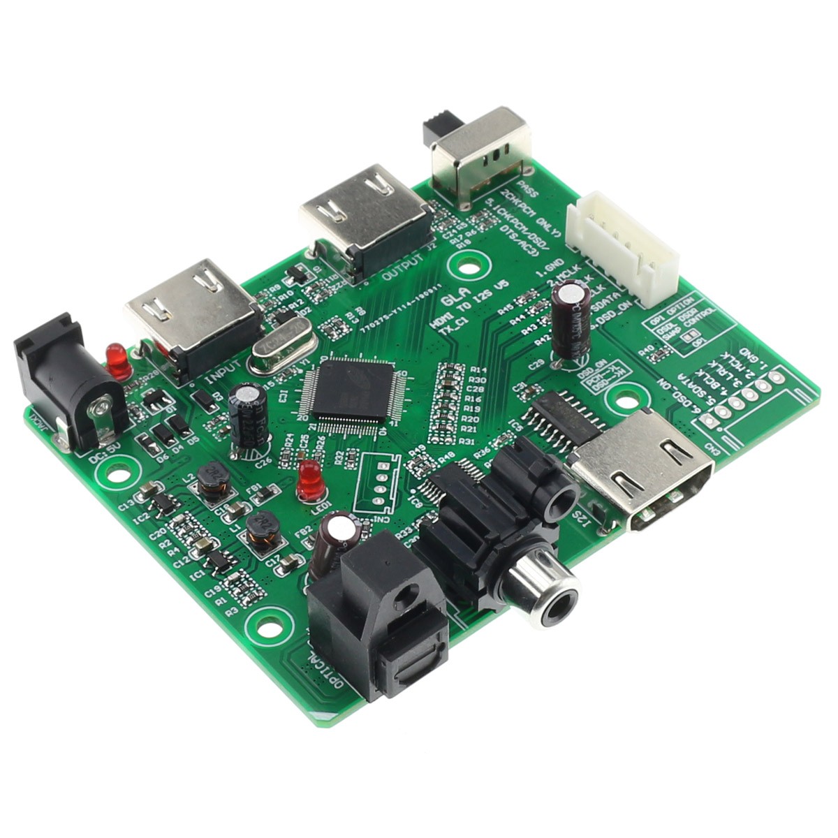 Module Interface Numérique HDMI / MHL vers I2S / Coaxial / Optique