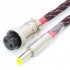 Power Cable GX16 to Jack DC 5.5 / 2.1mm to OFC 4N Copper 1.5m