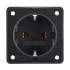 BERKER Power Plug Schuko Type F 250V 16A IP20 Black