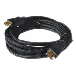 Câble HDMI 1.4 / 2160p High speed Ethernet Plaqué Or 10m