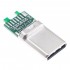 Connecteur USB-C 3.1 Mâle DIY 10Gbps