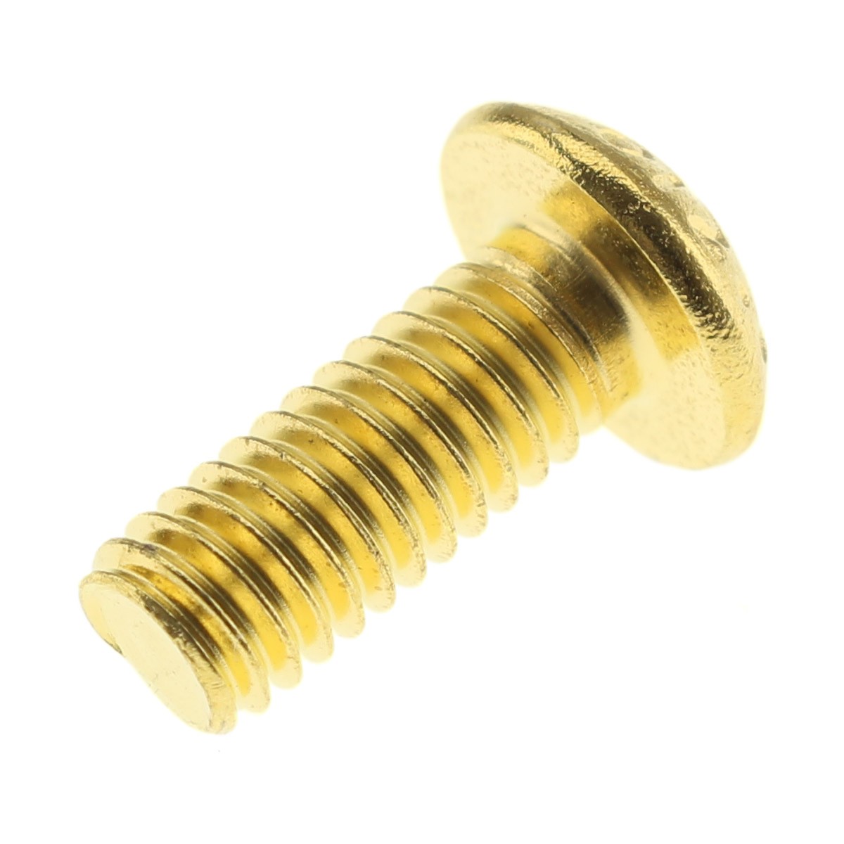 Screws SHCS Round Head Steel BTR M4x10mm Gold (x10)