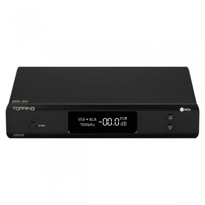 TOPPING D90SE Balanced DAC ES9038Pro 32bit 768kHz DSD512 Black