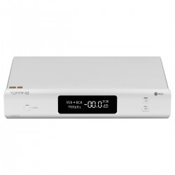 TOPPING D90SE DAC Symétrique ES9038Pro 32bit 768kHz DSD512 MQA Argent