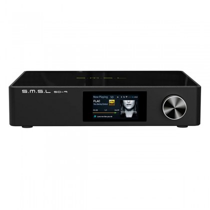 SMSL SD-9 Streamer WiFi DLNA AirPlay Bluetooth 32bit 384kHz DSD256 MQA