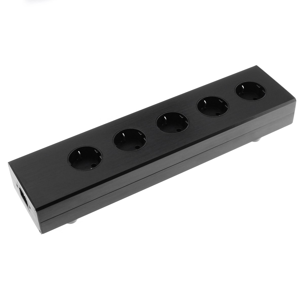 AUDIOPHONICS MPC5 STEALTH Distributeur Secteur 5 Ports Aluminium Noir