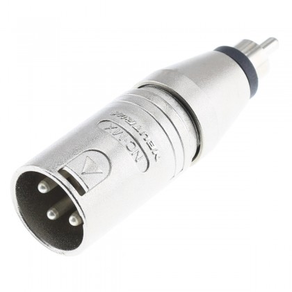 NEUTRIK NA2MPMM Male XLR Male to Male RCA Adapter