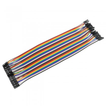 Female-Female 2.54 to 2.0mm GPIO Jumper Wires (x40)