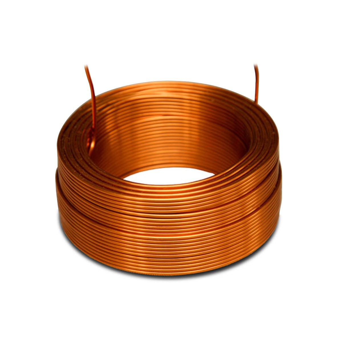 JANTZEN AUDIO 000-0133 4N Copper Air Core Wire Coil 13AWG 2.5mH 70x60mm