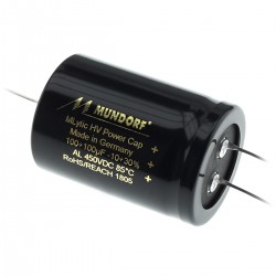 Condensateur Mundorf M-Lytic HV 450V. 100+100µF