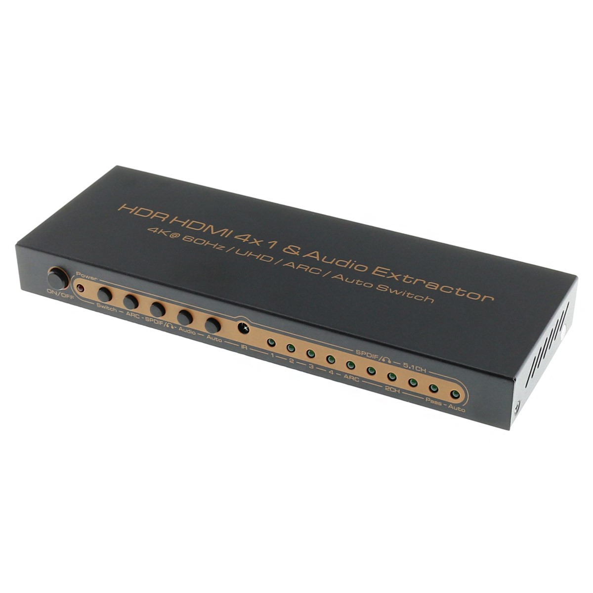 Audio Extractor HDMI 5.1 to HDMI / Optical / Jack HDCP2.2 HDR 4K 60Hz ARC