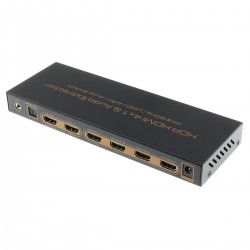 Extracteur Audio HDMI 7.1 vers HDMI / Optique / Jack HDCP2.2 HDR 4K 60Hz ARC