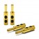 OYAIDE GBN Banana Plugs Gold Plated Phosphor Bronze Ø4mm (Set x4)