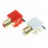 RCA Plugs Gold Plated for PCB (La paire)