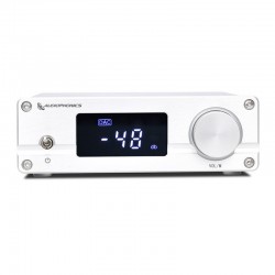 AUDIOPHONICS PRE-02 NJW1194 Préamplificateur Contrôle de Volume Sélecteur de Source Bluetooth 5.0