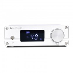 AUDIOPHONICS PRE-02 NJW1194 Preamplifier Volume Control Input Selector Bluetooth 5.0