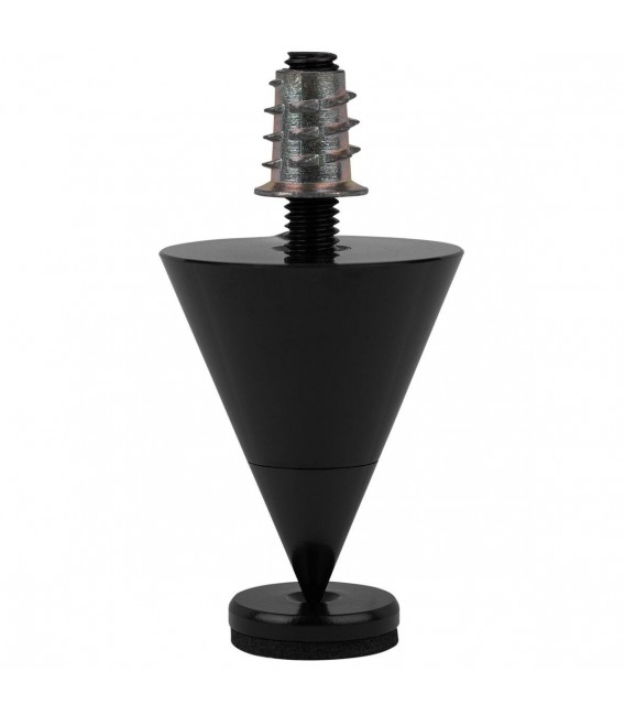 Lot De 4 Pointes De Découplage M6 En Aluminium + 4 Contre-pointes - Pour Haut-parleurs, Isolation Vibrations