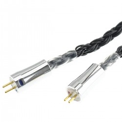 KBEAR Headphone Cable Jack 2.5mm to CIEM 0.78mm Balanced Silver Plated OFC Copper 1.2m