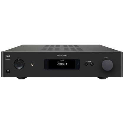 NAD C658 Streamer DAC Preamplifier ESS Sabre WiFi Bluetooth BluOS Dirac Live 32bit 192kHz DSD MQA