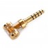 DD DJ44AG Adapter Female Jack 2.5mm to Male Jack 4.4mm Gold Plated
