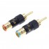 Banana Plugs Gold Plated Lockable Ø9mm (The pair)