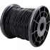 ELECAUDIO FC110T Fil de Câblage Cuivre FEP 1mm² (Noir)