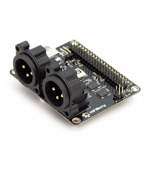 HIFIBERRY DAC2 PRO XLR Module DAC XLR Symétrique pour Raspberry Pi