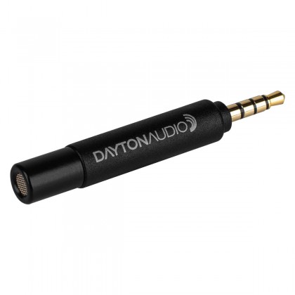 DAYTON AUDIO IMM-6S Measurement Microphone for Smartphones and Tablets