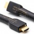 GUSTARD LINE-02 Câble HDMI 2.0 I2S Cuivre OFC Plaqué Or 0.5m