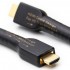 GUSTARD LINE-02 Cable HDMI 2.0 I2S OFC Copper Gold Plated 0.5m
