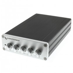 AUDIOPHONICS Amplifier 2.1 Class D TPA3116D2 2x 50W +100W 4 Ohm Silver