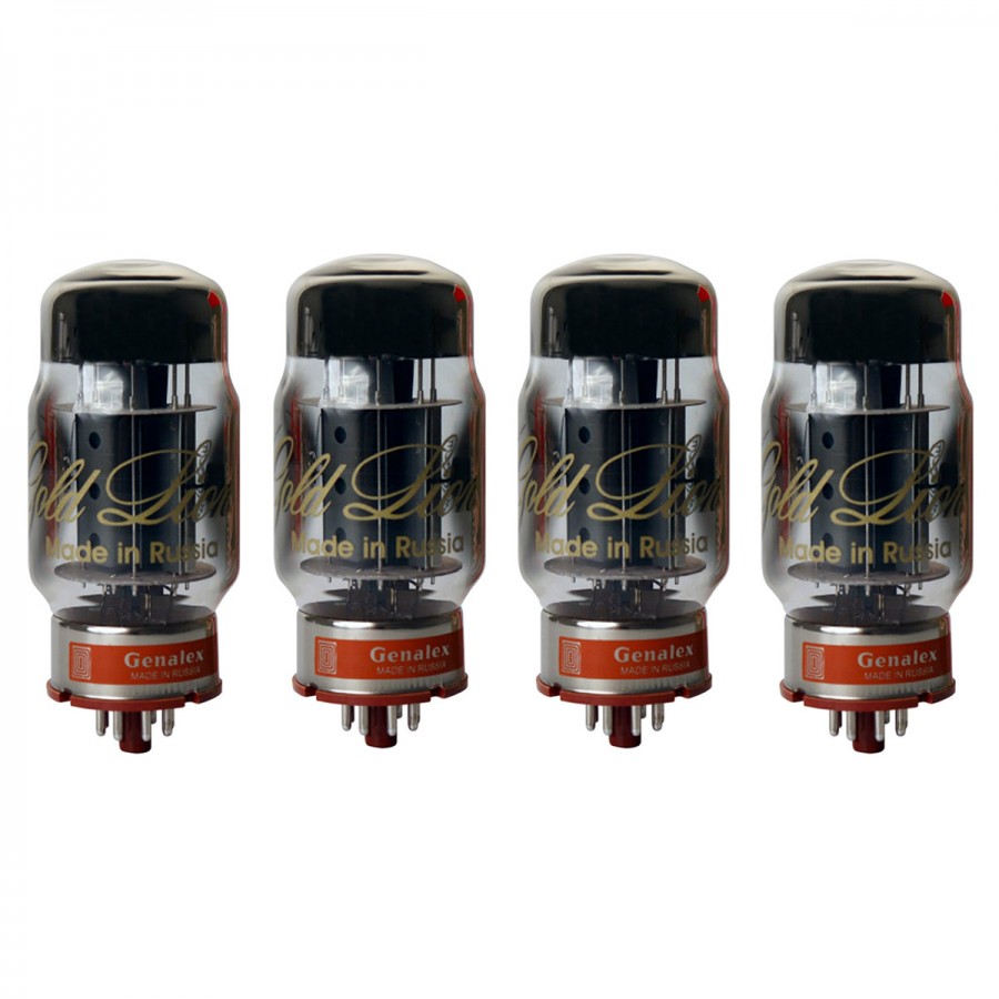 GENALEX GOLD LION EL84 マッチド クオッド 4本 真空管 Gold Lion EL84