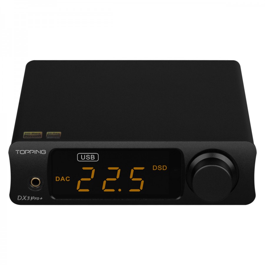 ES9038Q2M Bluetooth 5.0 LDAC Audio Decoder DSD512 DAC AMP NFCA Amplificatore per cuffie pre amplificatore argento Topping DX3 Pro